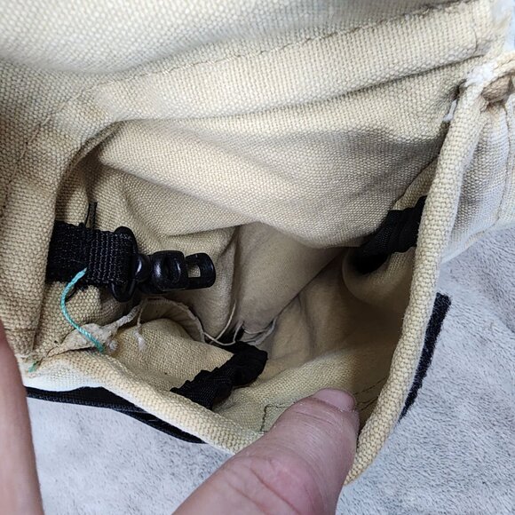 Kavu Bag Womens 11x8 Tan Cotton Mini Crossbody *Read* - Picture 8 of 14